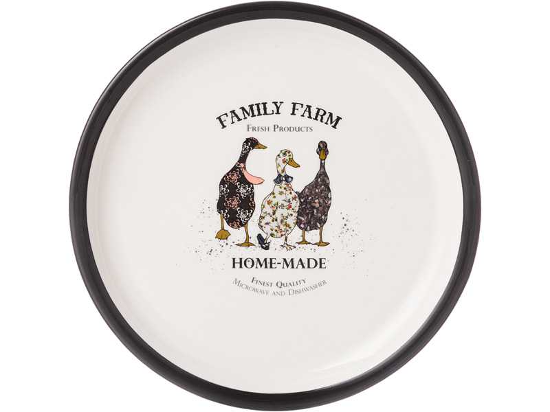 Тарелка закусочная Лефард Семейная ферма 22см, фарфор арт.263-1254 по цене 