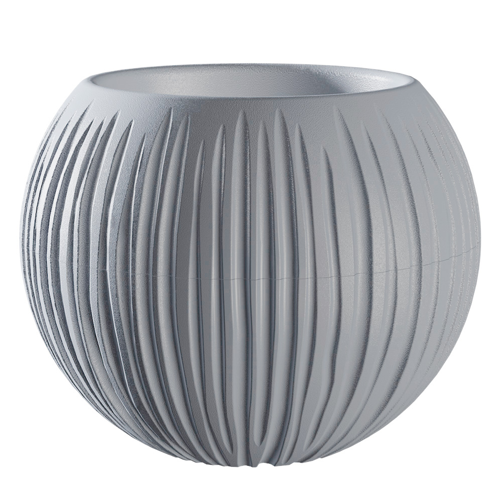 Кашпо Сфера 1,7 л Серый арт.КШ-9626/9766 по цене 