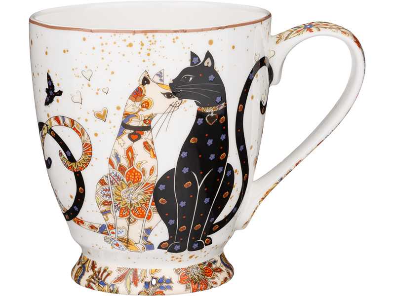 Кружка Лефард Парижские коты 480мл, фарфор арт.104-828 по цене 