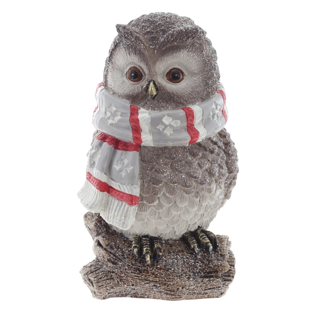 Фигурка декоративная Сова 9,5х9,5х16см арт.824100 по цене 