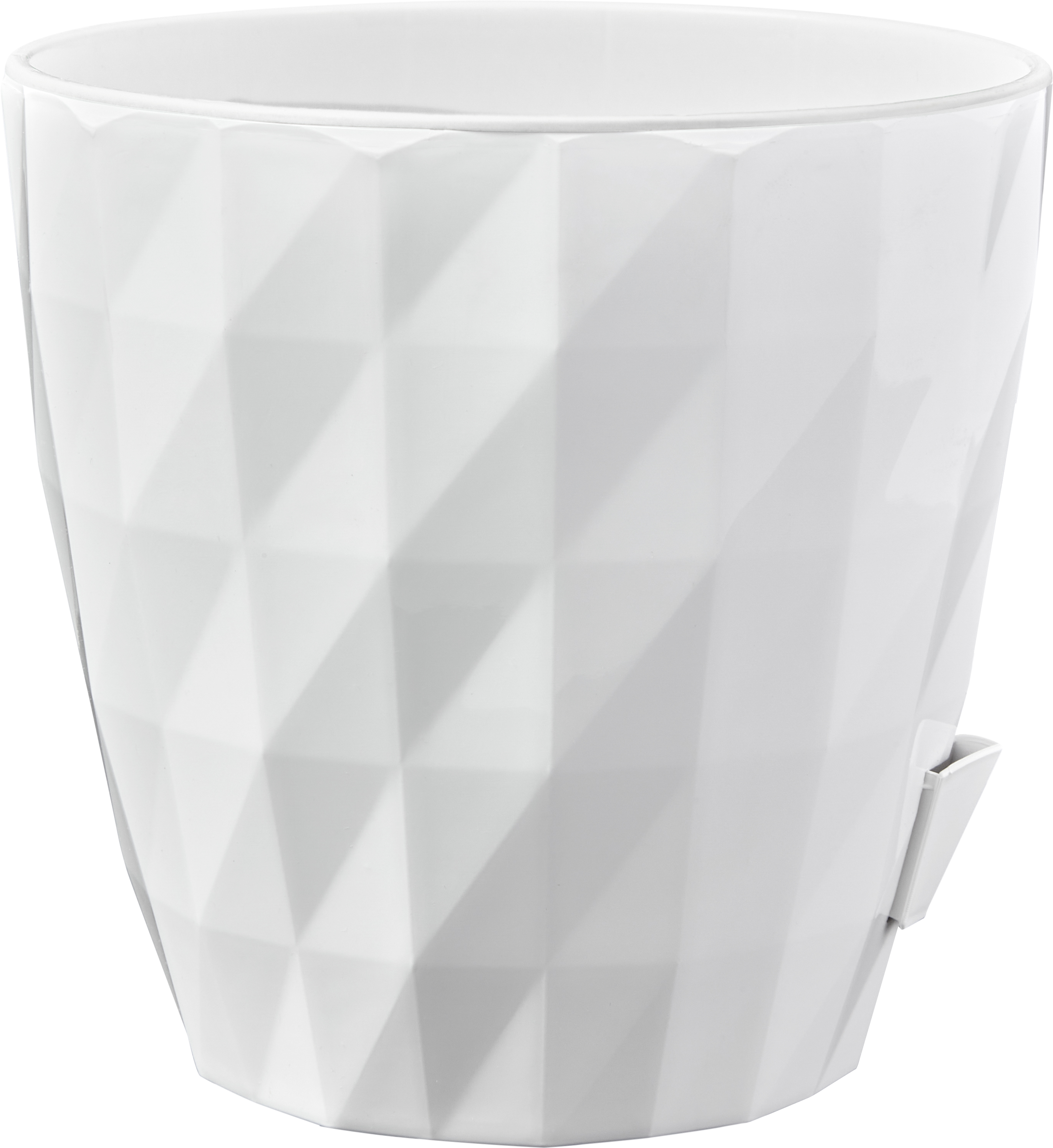 Кашпо Соло Руби 3л Белый арт.КШ-6454 по цене 