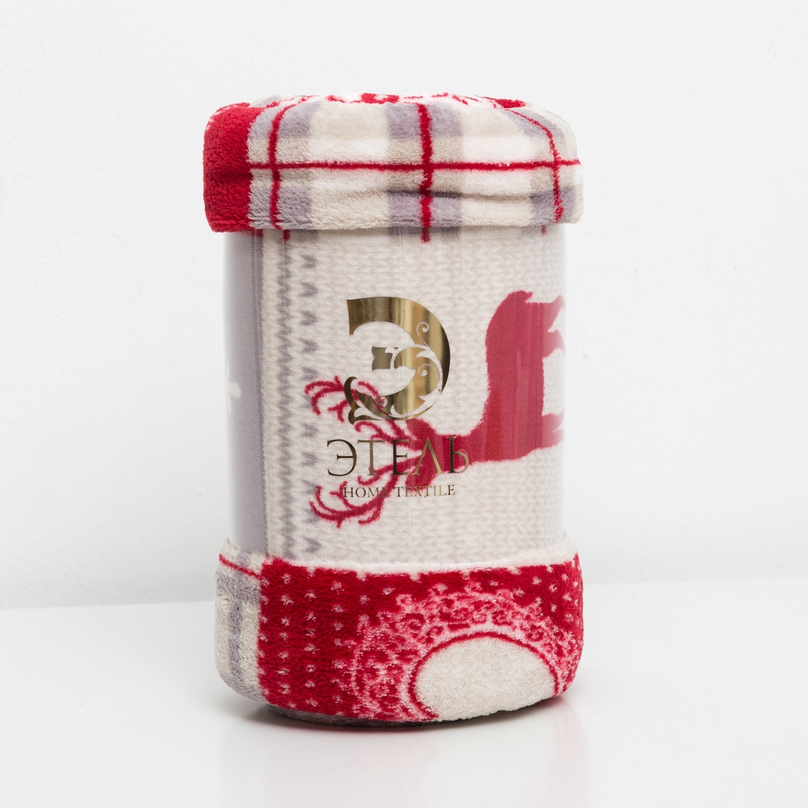 Плед Этель Скандинавия корал-флис 180х200см, полиэстер арт.4566530 по цене 