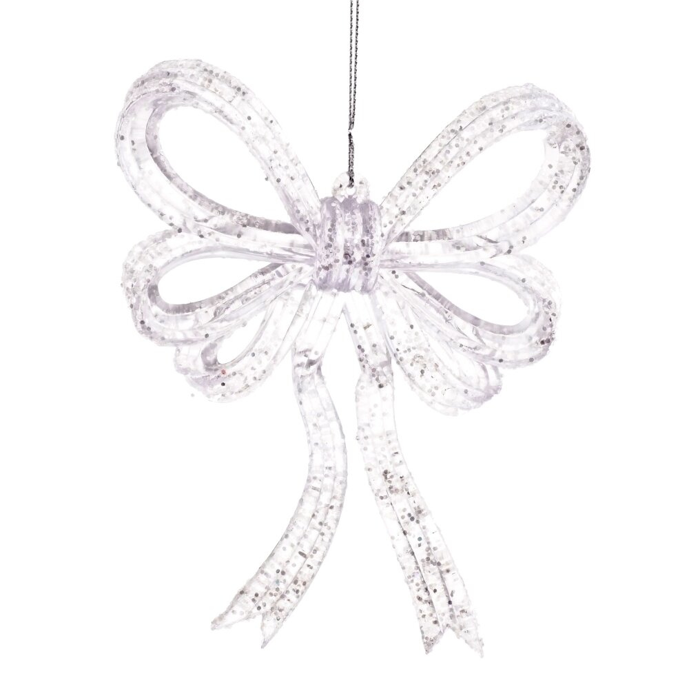 Украшение новогоднее Бант 11х2,5х14см арт.808059 по цене 