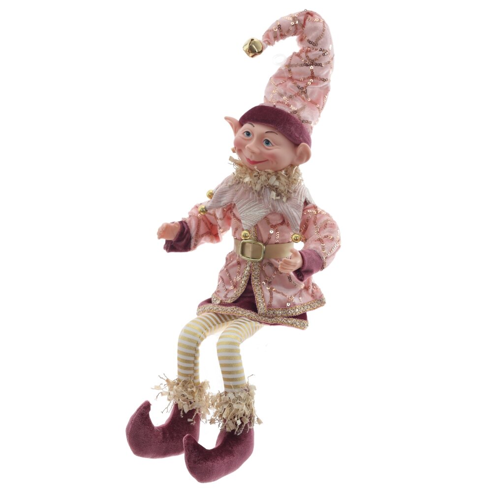 Игрушка набивная подвесная Эльф 16х11х52см арт.822874 по цене 