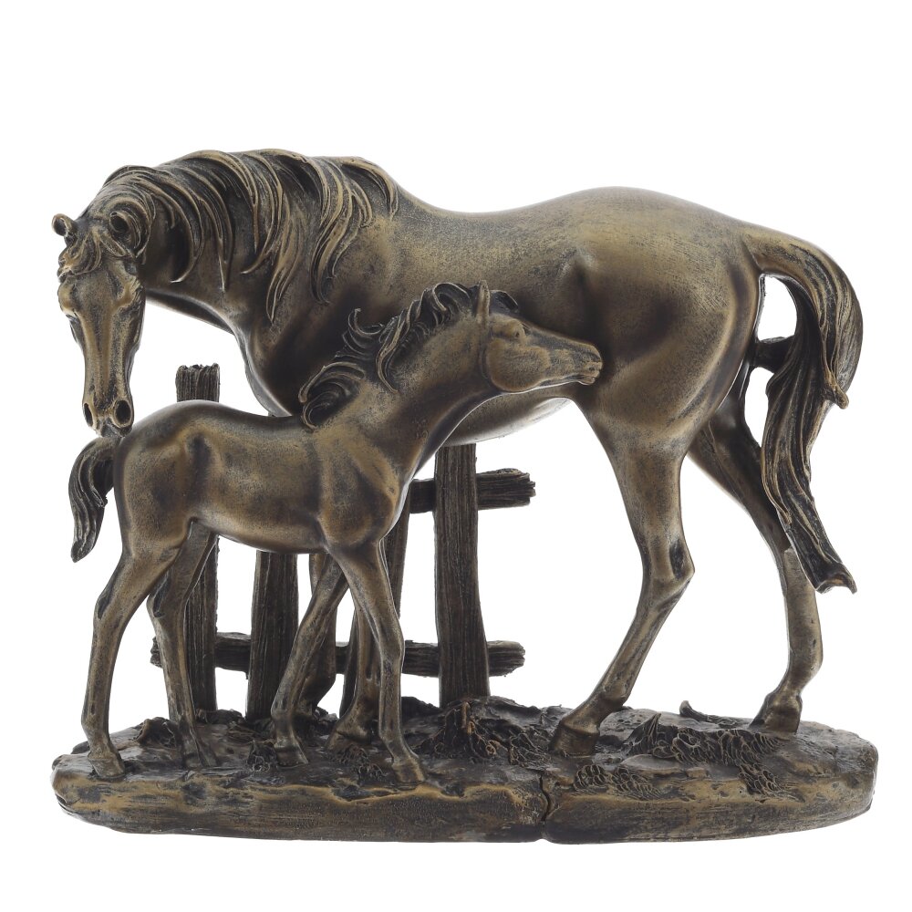Фигурка декоративная Лошади 22,5х10,5х18см арт.821601 по цене 