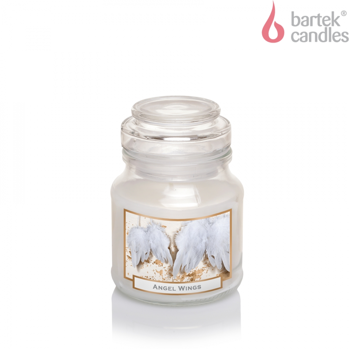 Свеча ароматизированная в баночке Ангельские крылья 130гр по цене 
