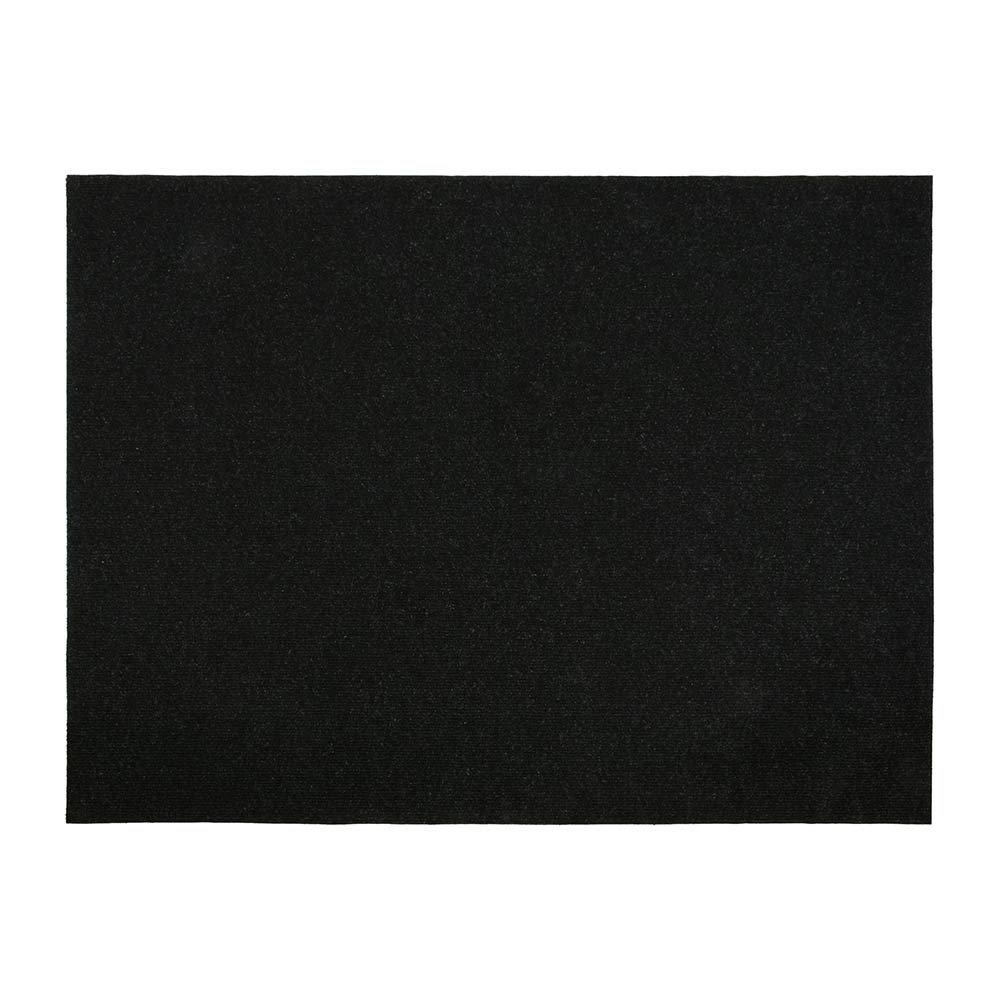 Коврик влаговпитывающий, ребристый Вортекс Ницца 90х120см, черный арт.24395 по цене 