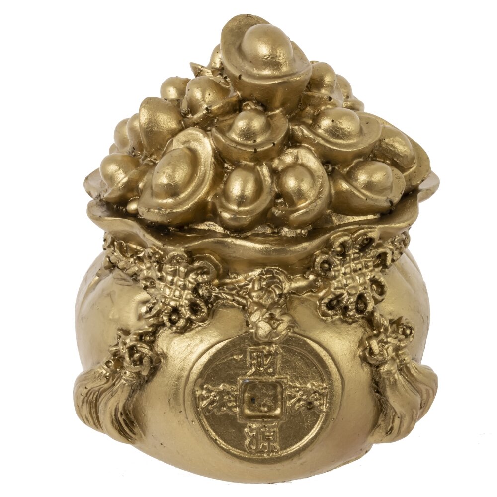 Фигурка декоративная Мешок денежный 5,5х5,5х6,5см арт.817442 по цене 