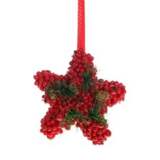 Изделие декоративное подвесное Звезда 17х8х17 см по цене 
