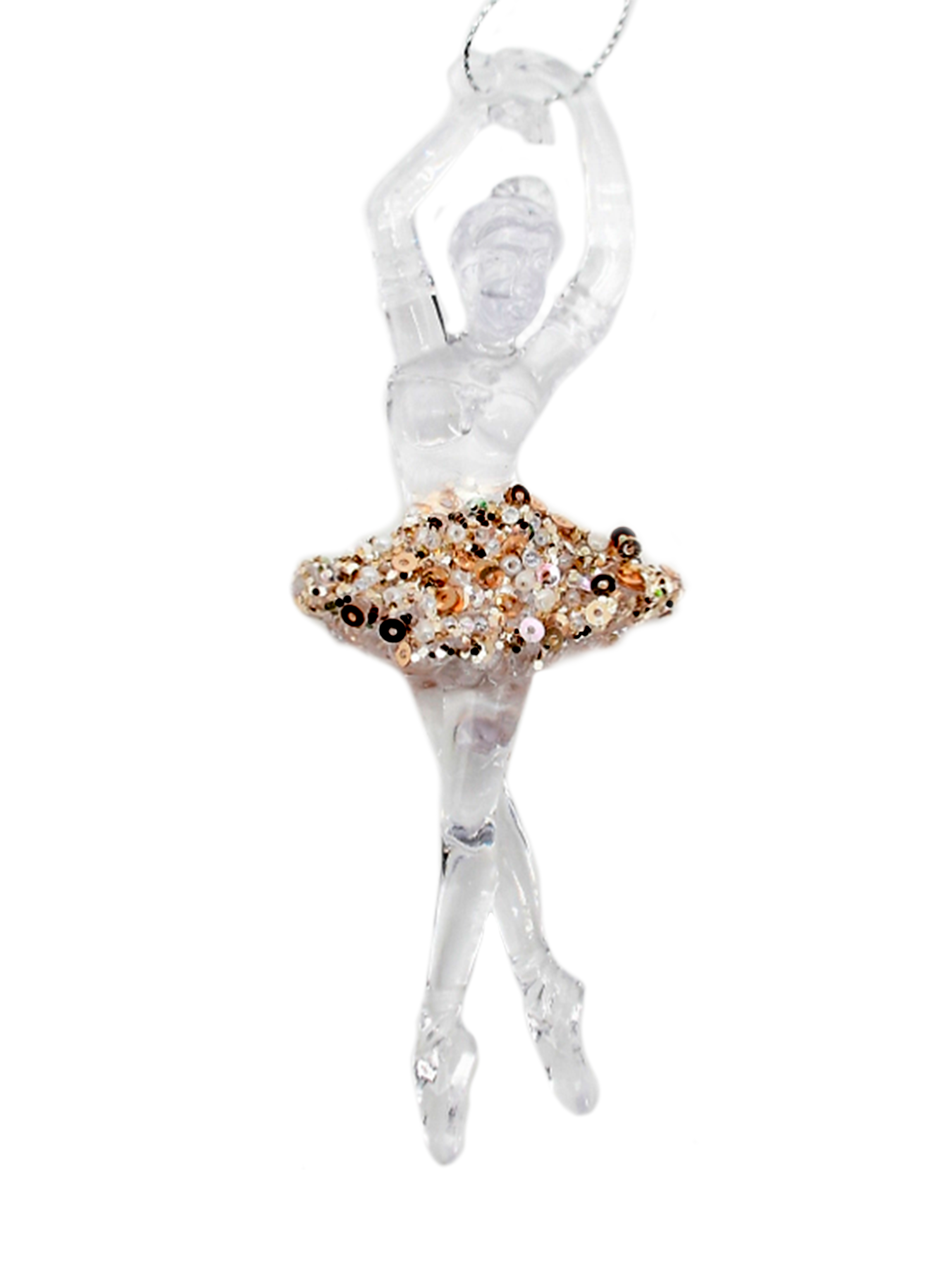 Украшение новогоднее Балерина, 14х5см, арт.91431 по цене 