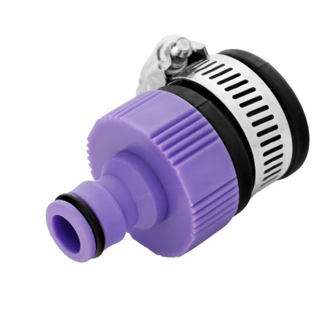 Адаптер пластмассовый, 3/4 с внешним хомутом Palisad по цене 