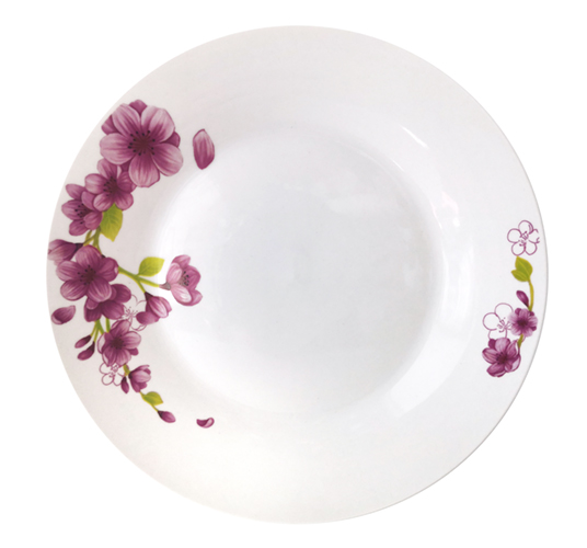 Тарелка десертная Клематис 19см, фарфор арт.MFK20418 по цене 