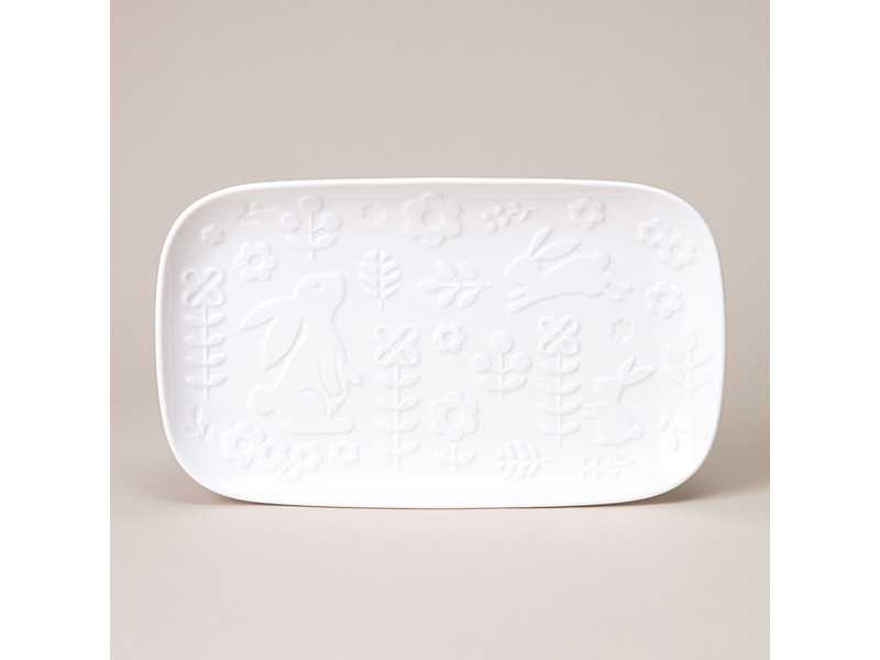 Блюдо прямоугольное Лефард Сандей 25x15x2,5см, фарфор арт.359-890 по цене 
