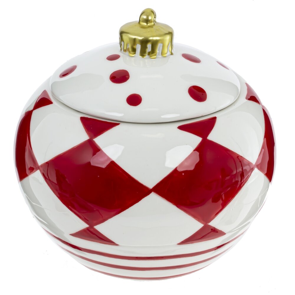 Конфетница Ромбы 600мл 13х13х13см, керамика арт.812112 по цене 