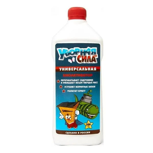 Концентрат "Уборная сила" БИО для септиков жидкий 0,5 л по цене 