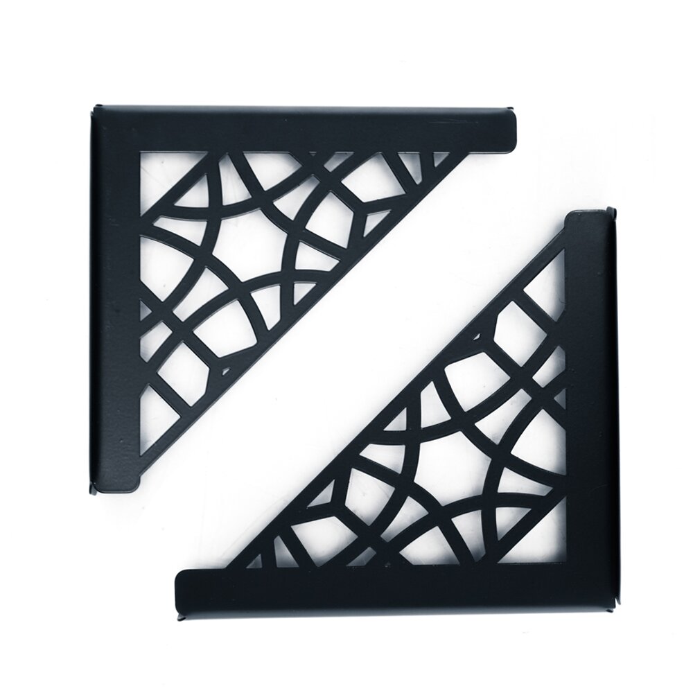 Комплект кронштейнов для полки 2шт 2x18,1x16,7см, металл арт.702-209B по цене 