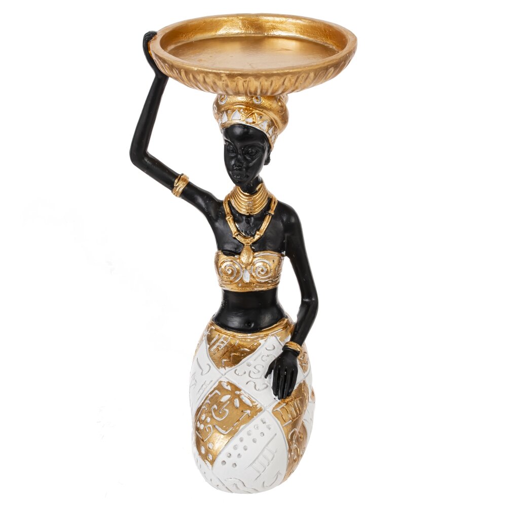 Фигурка декоративная Африканка 11х11,5х19,5см арт.817727 по цене 