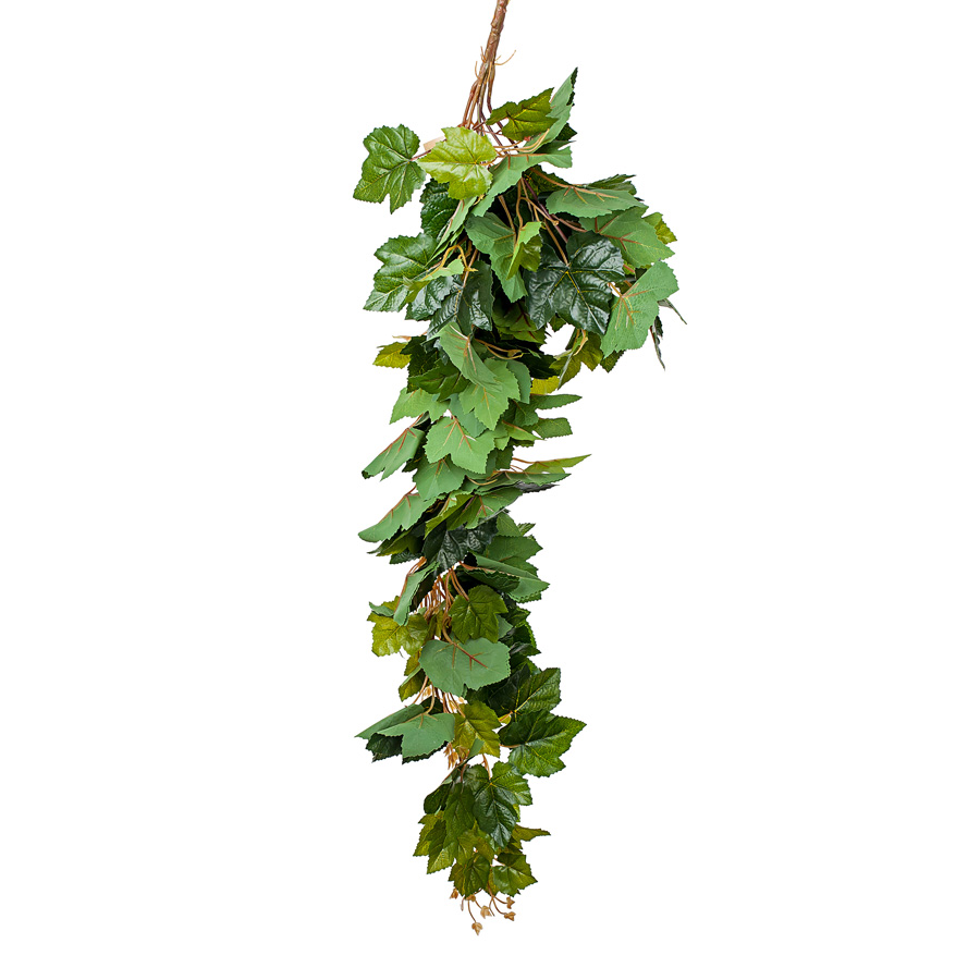 Ветка искусственная Виноград зеленый 100см по цене 