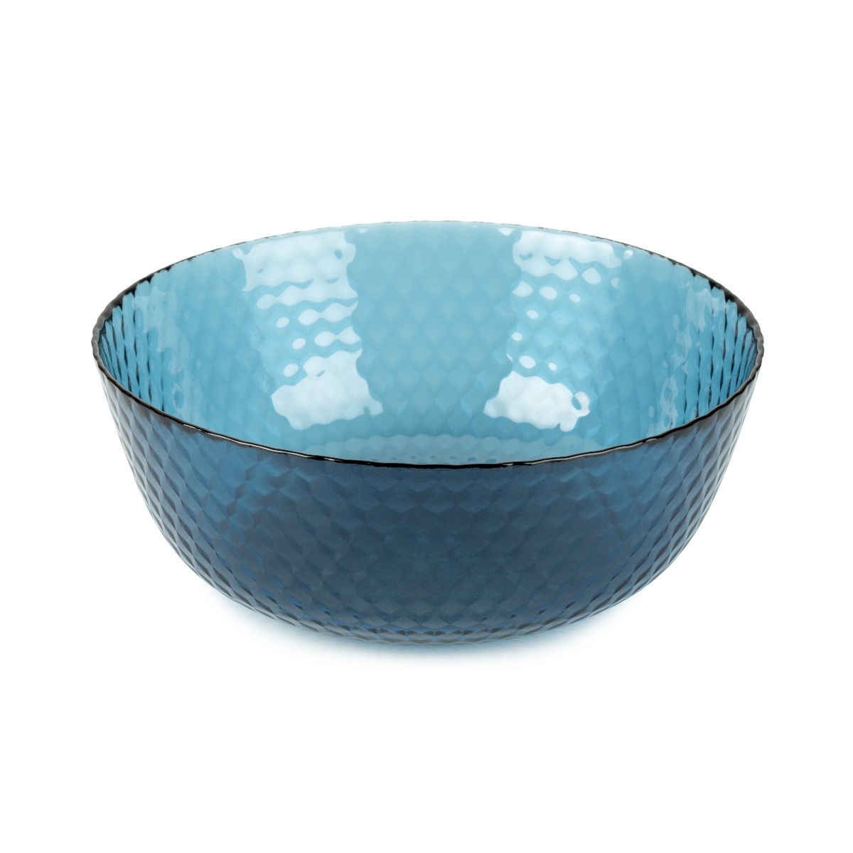 Салатник Идиллия Лондон, стекло топаз 23см по цене 