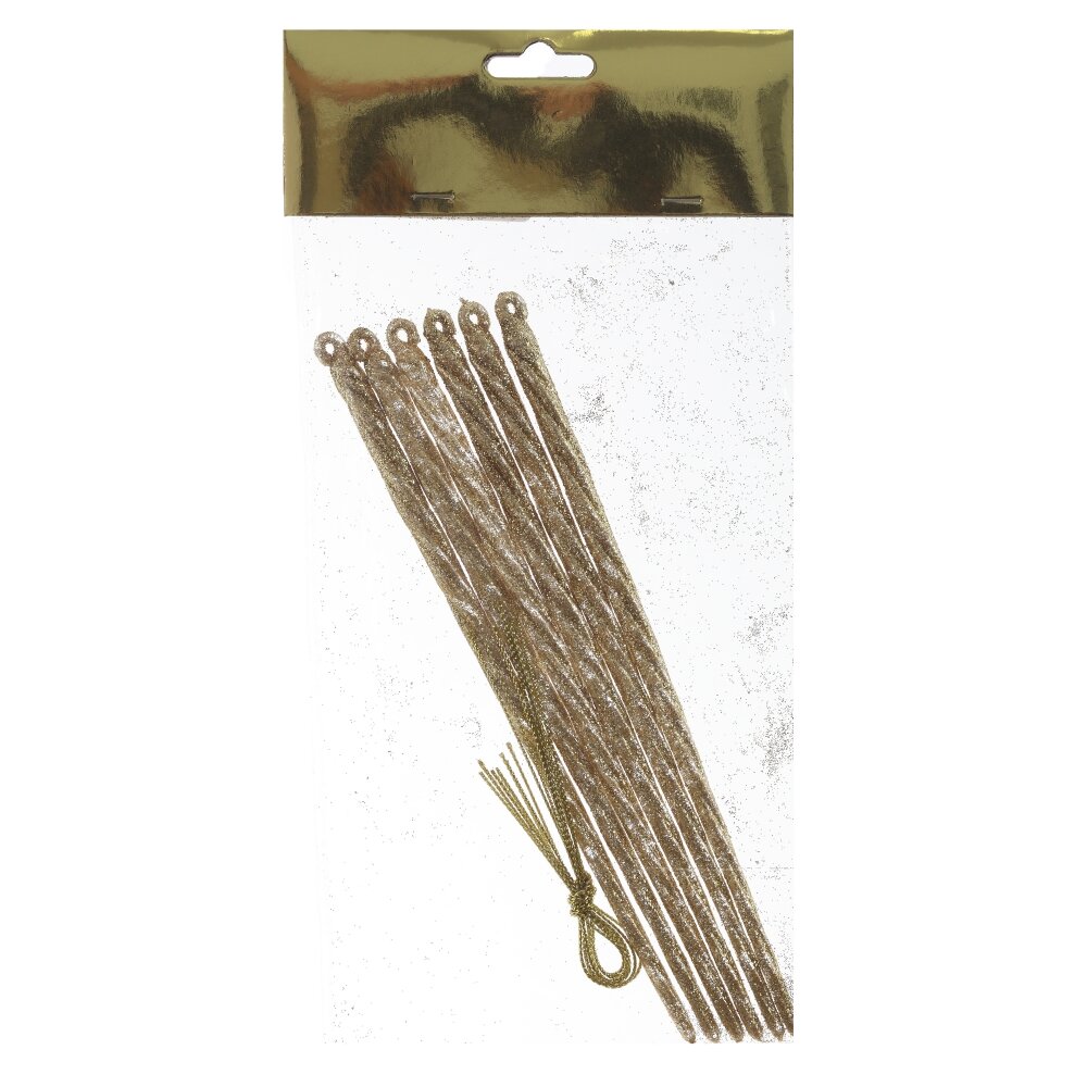 Изделие подвесное Сосулька набор 6шт 5х0,7х19см арт.822780 по цене 