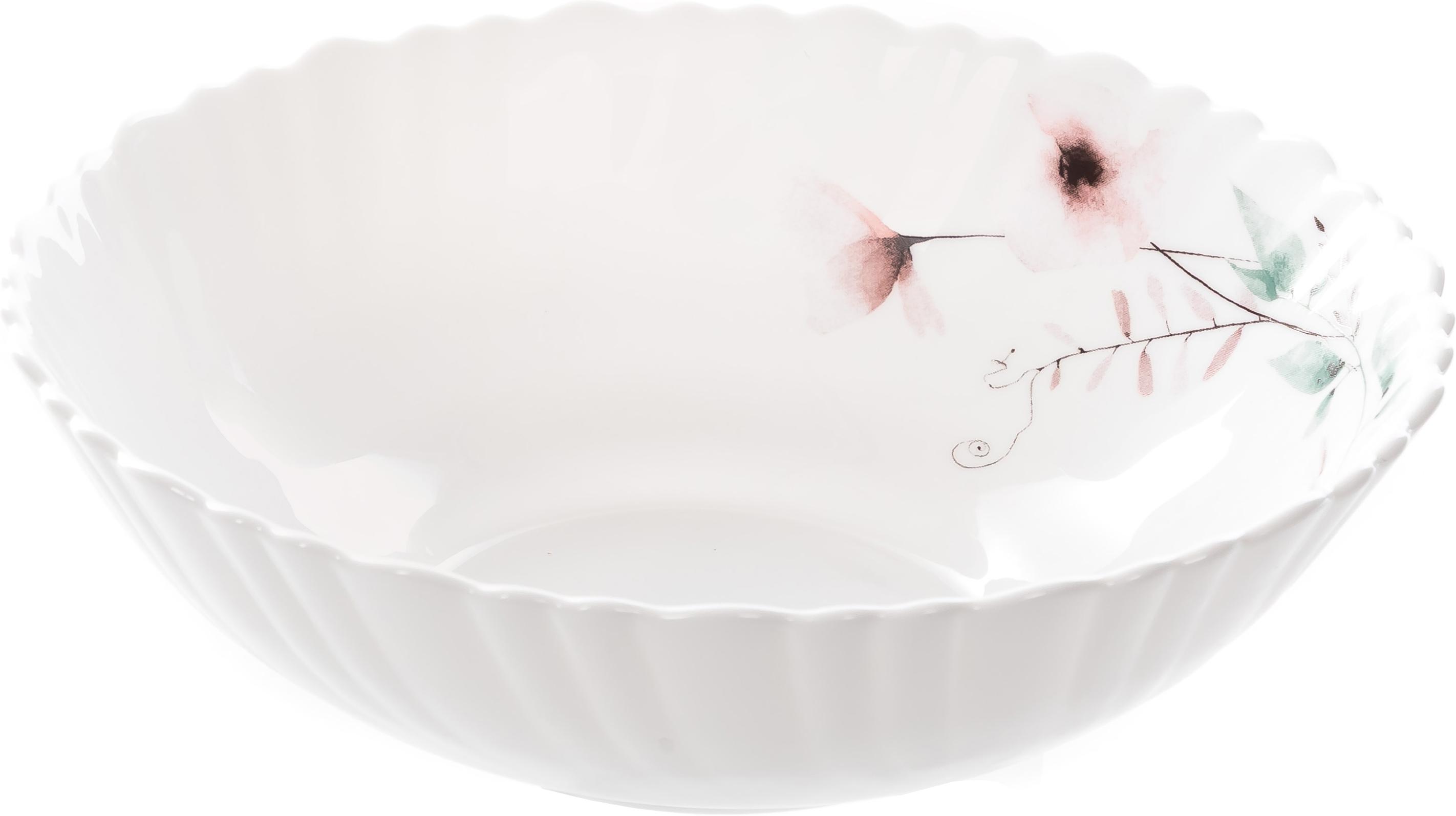 Салатник 17см 630мл. Уми Нарисса, стеклокерамика арт.232-62007 по цене 