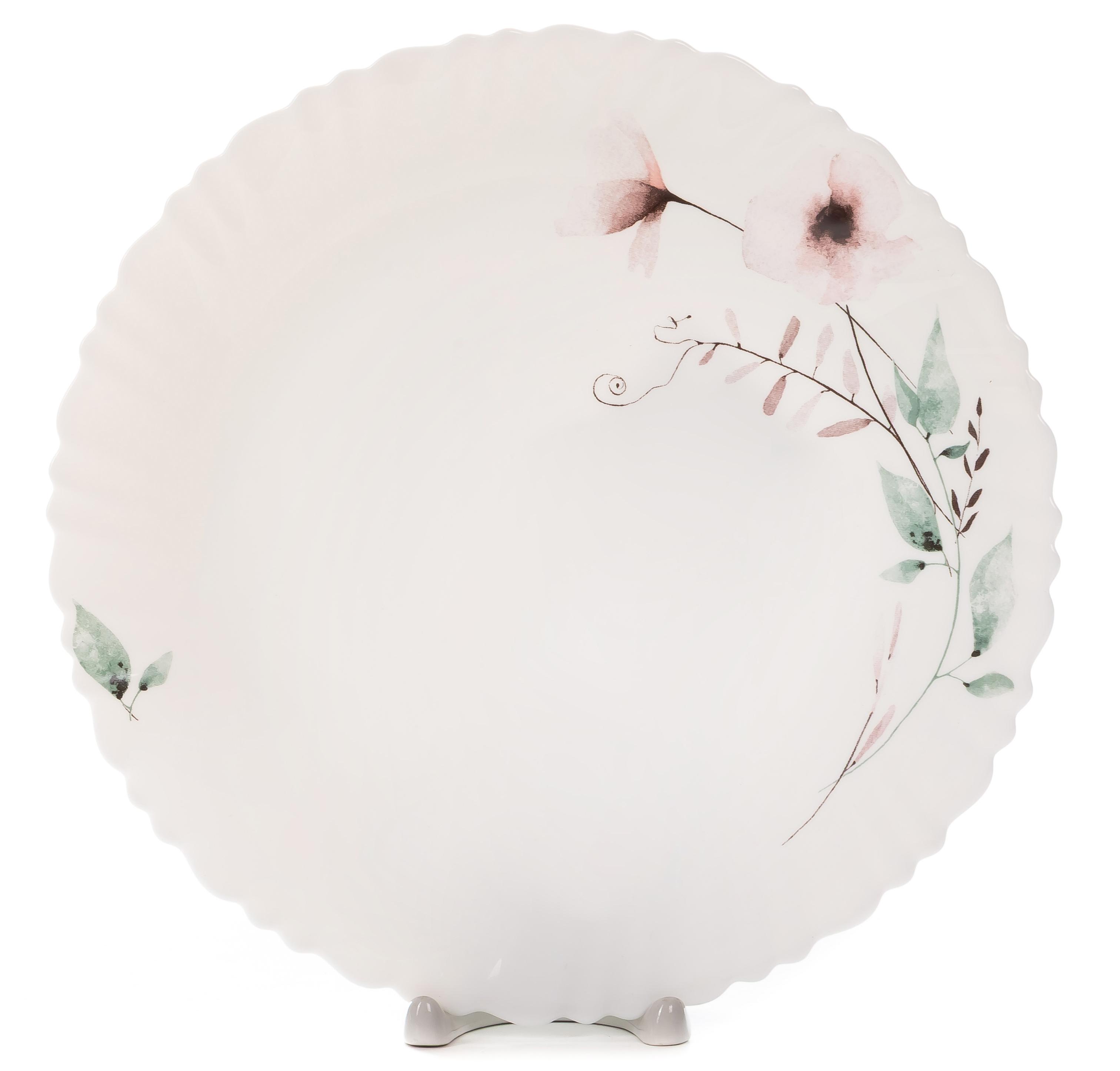 Тарелка мелкая 24см Уми Нарисса, стеклокерамика арт.232-62006 по цене 