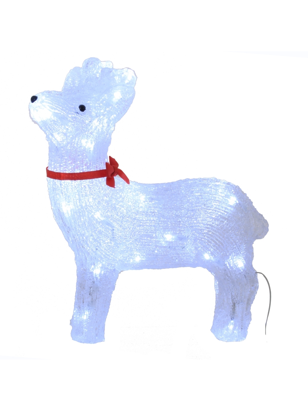 Изделие декоративное Олень 21х8х29см, работает от сети по цене 