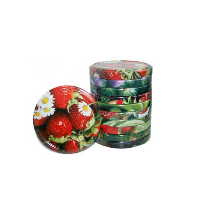 Крышка Твист-офф Москвичка жесть Ø-82мм литография спайка 10шт по цене 