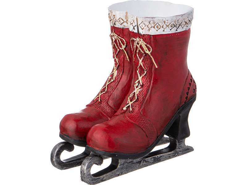 Фигурка декоративная Коньки 14,5х9х14,5см, полистоун арт.79-263 по цене 