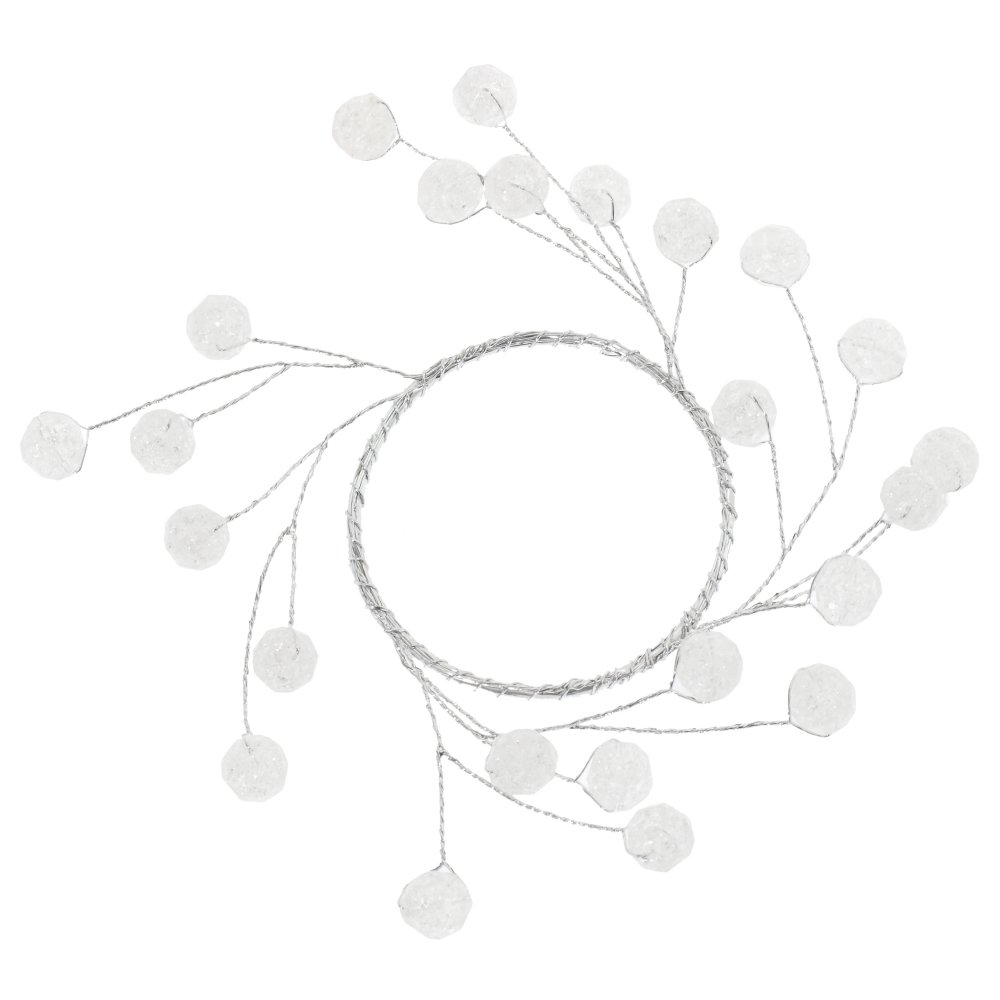 Изделие декоративное Венок для свечи 13х13х3см по цене 