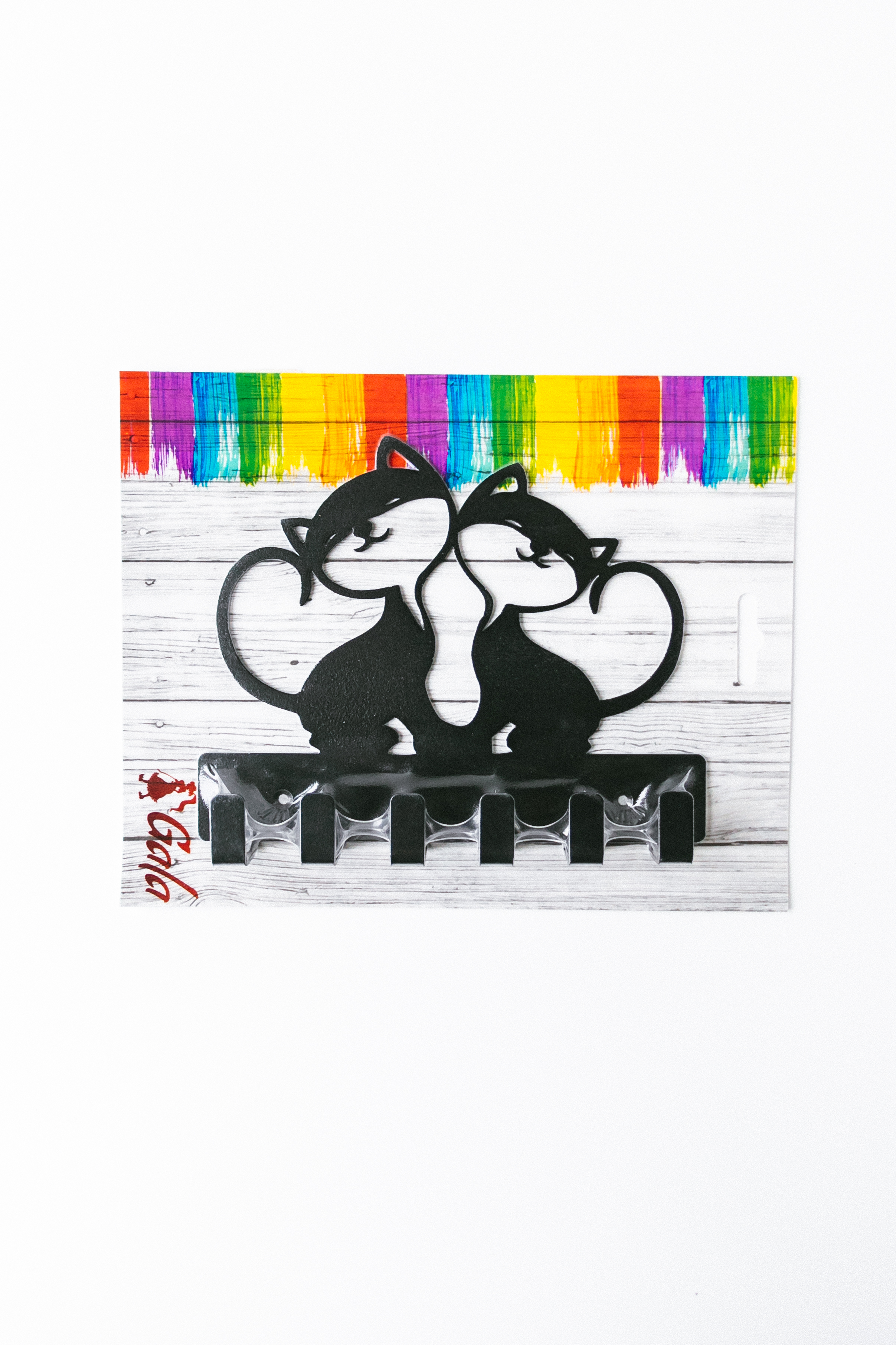 Ключница Котята 17,3х14,2х2,3см, металл арт.KL011-BY по цене 