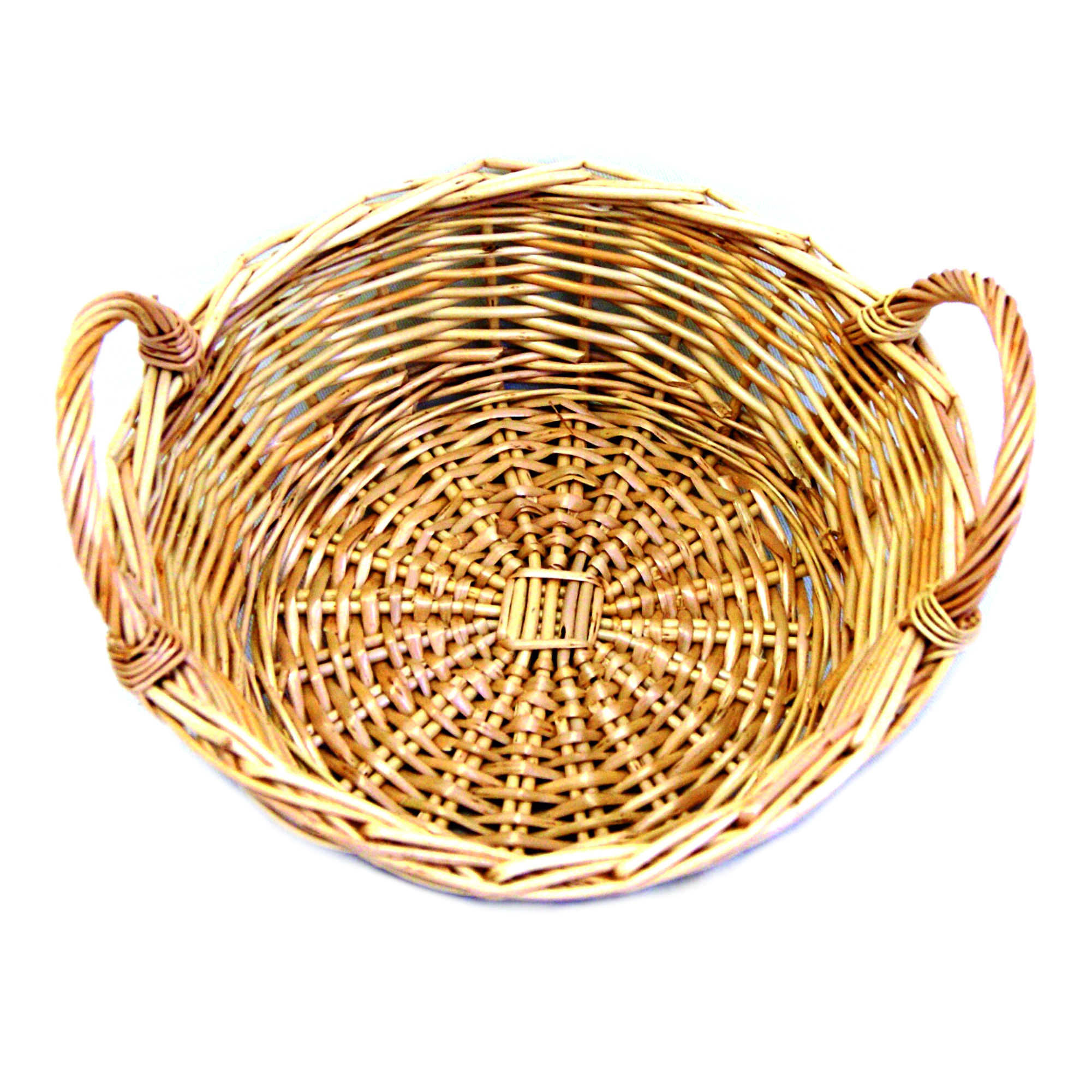 Корзина плетеная Ушат-2, размер 26x8см арт.НХП0080/1/2 по цене 