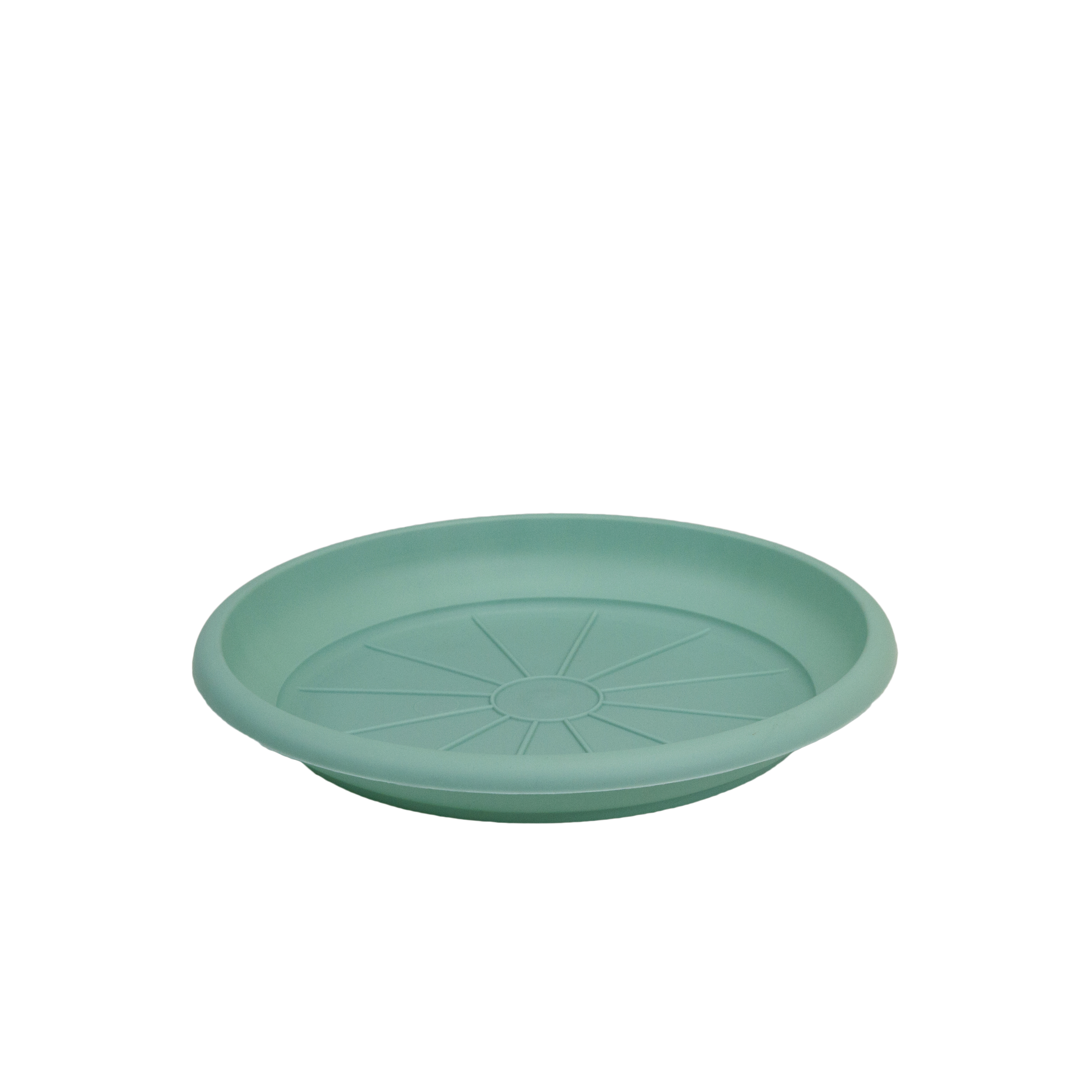 Поддон Сантино ТЕРРА для кашпо 9,3л пластик d24,5см нефрит по цене 