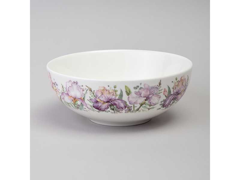 Салатник Лефард Ирисы 850мл, фарфор арт.425-145 по цене 