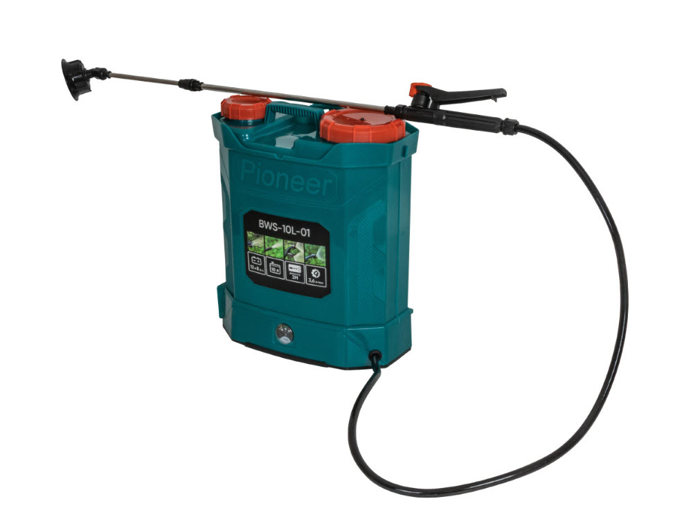 Опрыскиватель аккум. 12V 10л Pioneer BWS-10L-01 по цене 