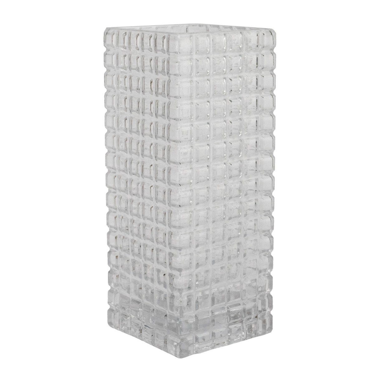 Ваза 10x30см прозрачный, стекло по цене 