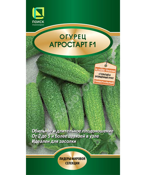 Семена Огурец партенокарпический  Агростарт F1,12шт Поиск 