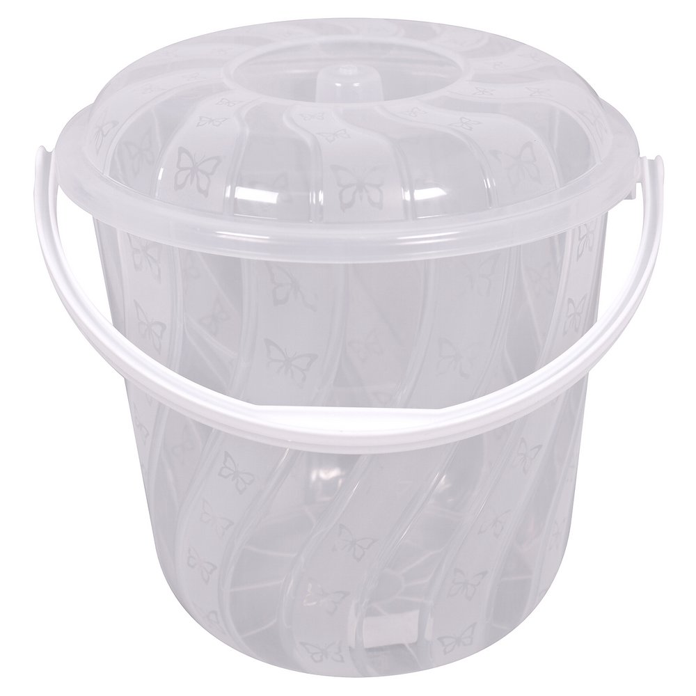 Ведро с крышкой Фантазия 30х27,4х25,5см 10л арт.БМ76-220 по цене 