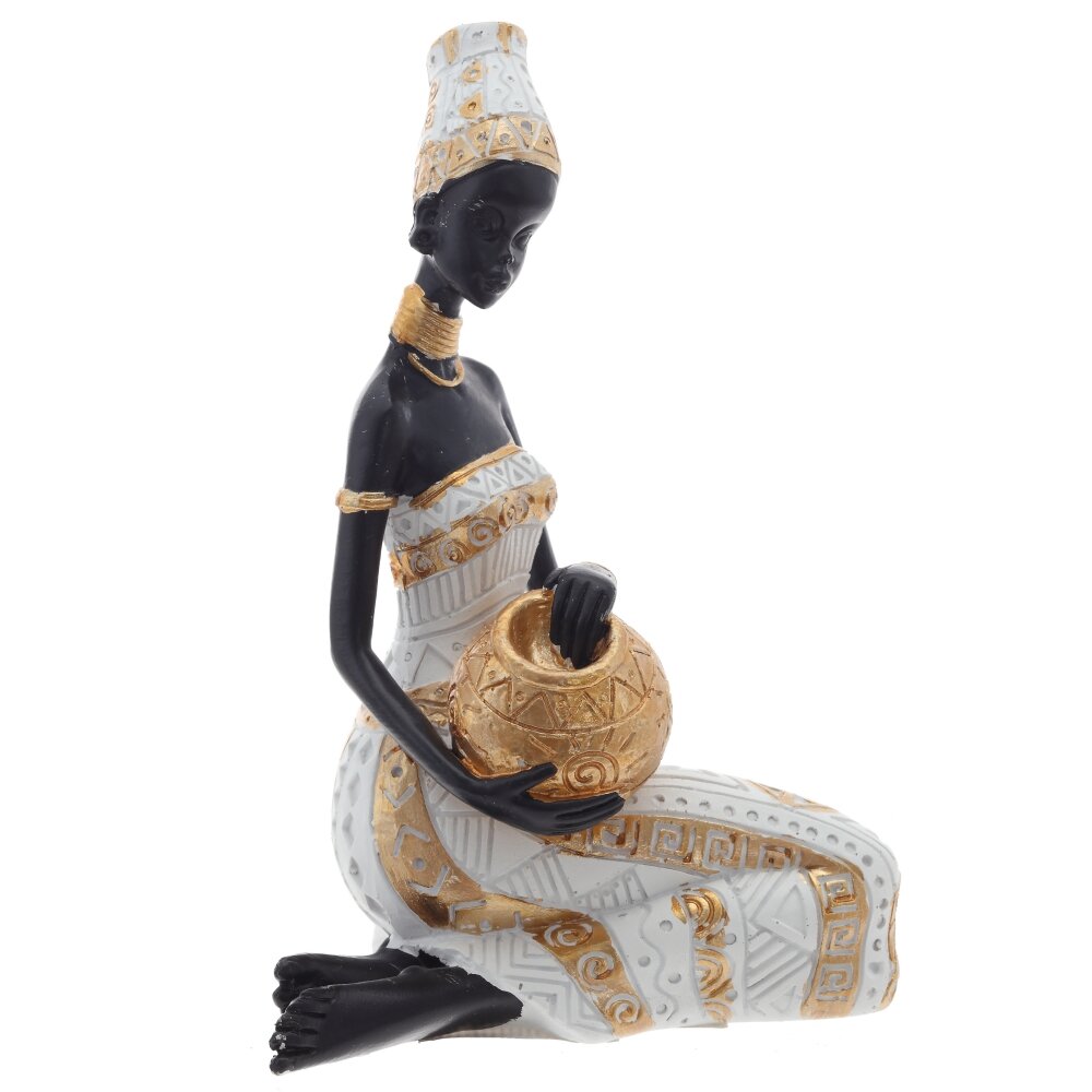 Фигурка декоративная Африканка 13х9,5х20см арт.817726 по цене 