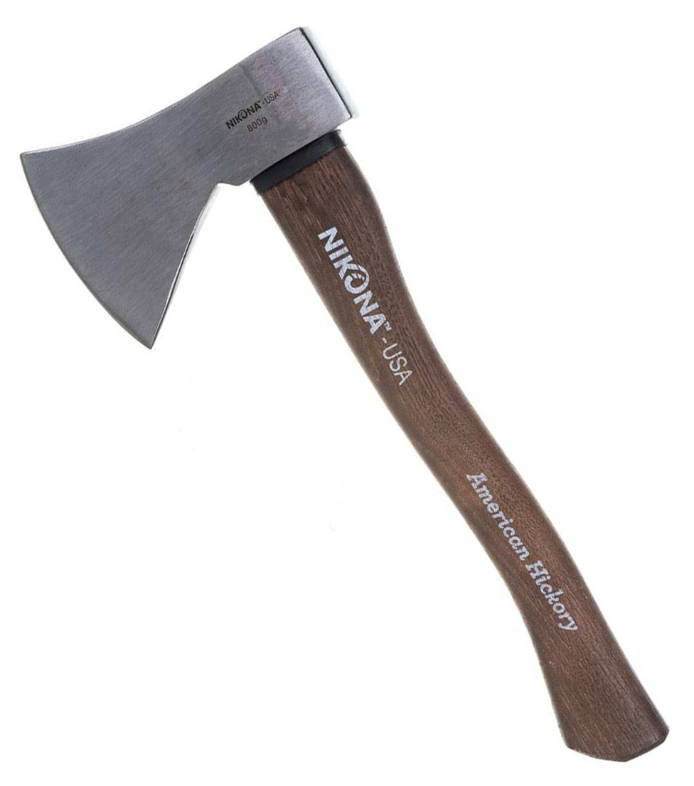 Топор c деревянной ручкой 800гр 38см NIKONA Hickory 65-671 по цене 