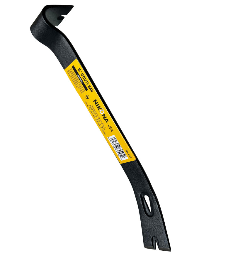 Монтажка-гвоздодер НИКОНА плоскопрофильный, 15" по цене 