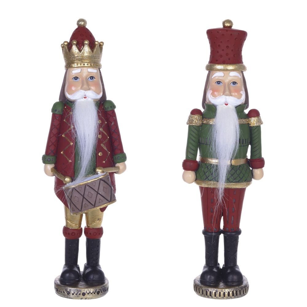 Фигурка декоративная Солдат красный 9,5х8х30см 2в по цене 