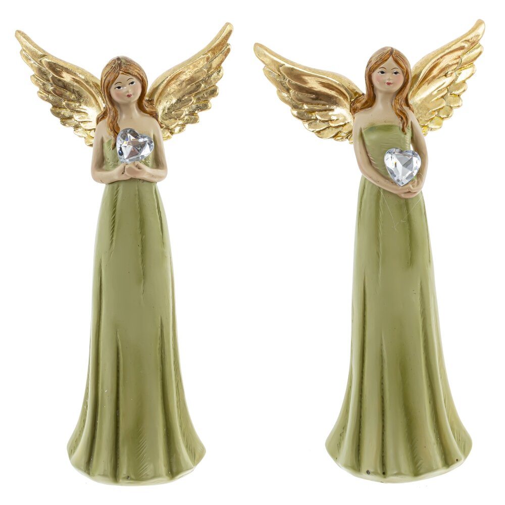 Фигурка декоративная Ангел 10х5х19см 2в. арт.805011 по цене 