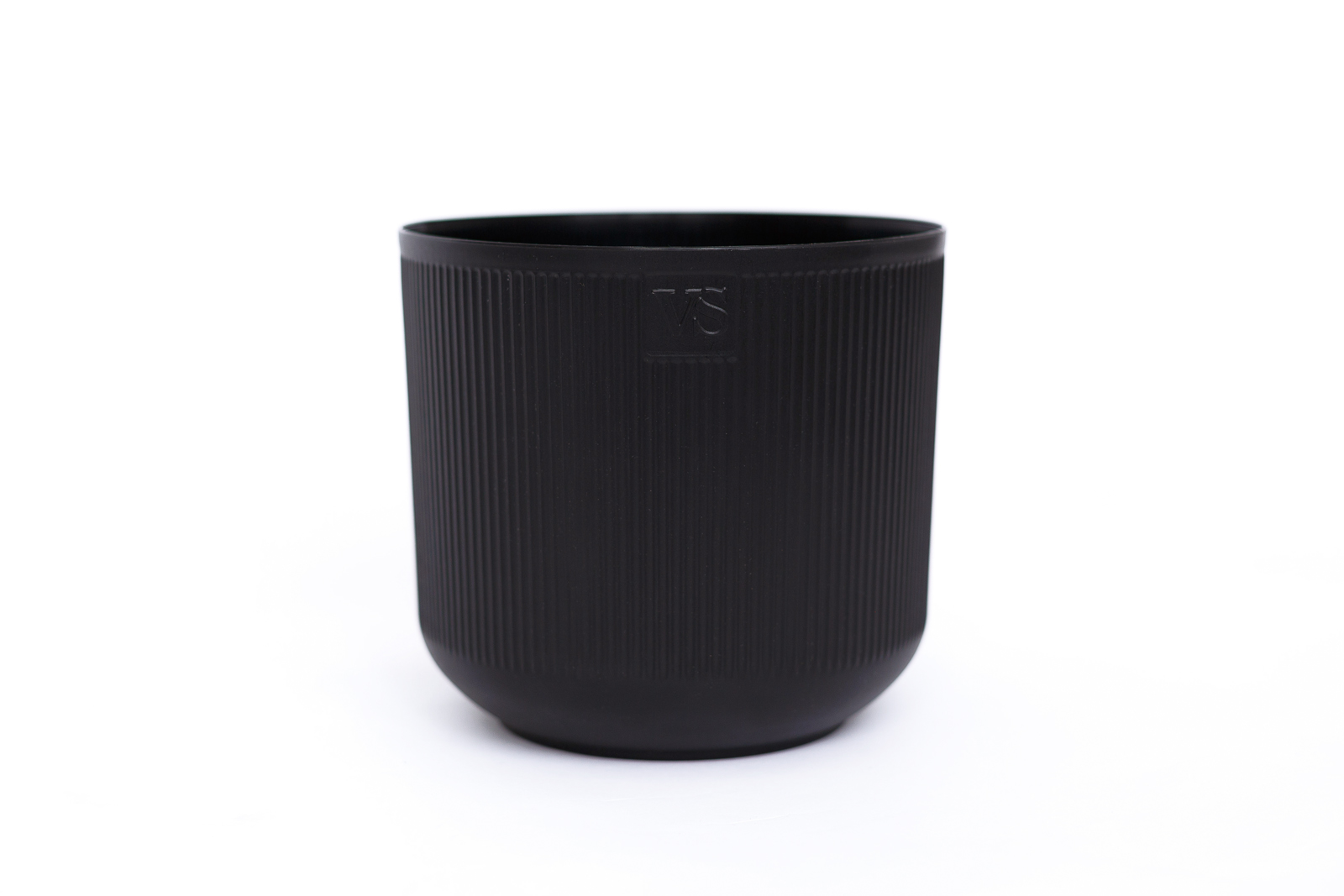 Горшок Росси ВипСет с дренажной системой 16х17х17см 3,1л пластик черный по цене 