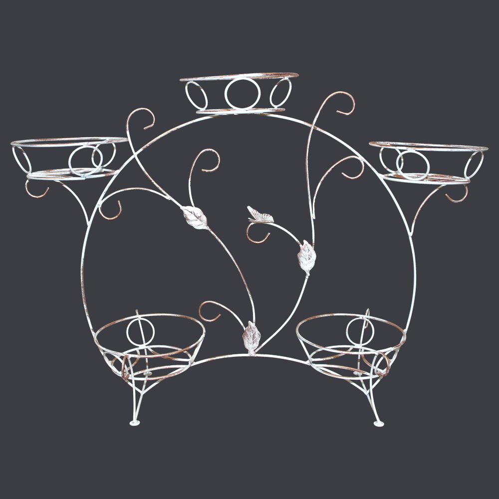 Подставка Гарден Декор на 5 цветов металл арт.14-915 по цене 