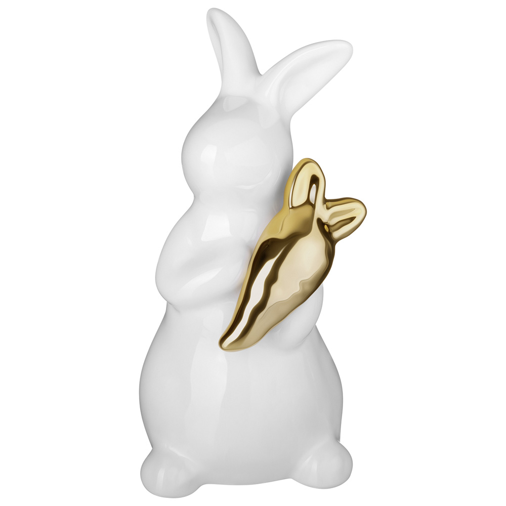 Фигурка Кролик с морковкой Лефард 6,3x6,3x12,1см арт.146-2269 по цене 