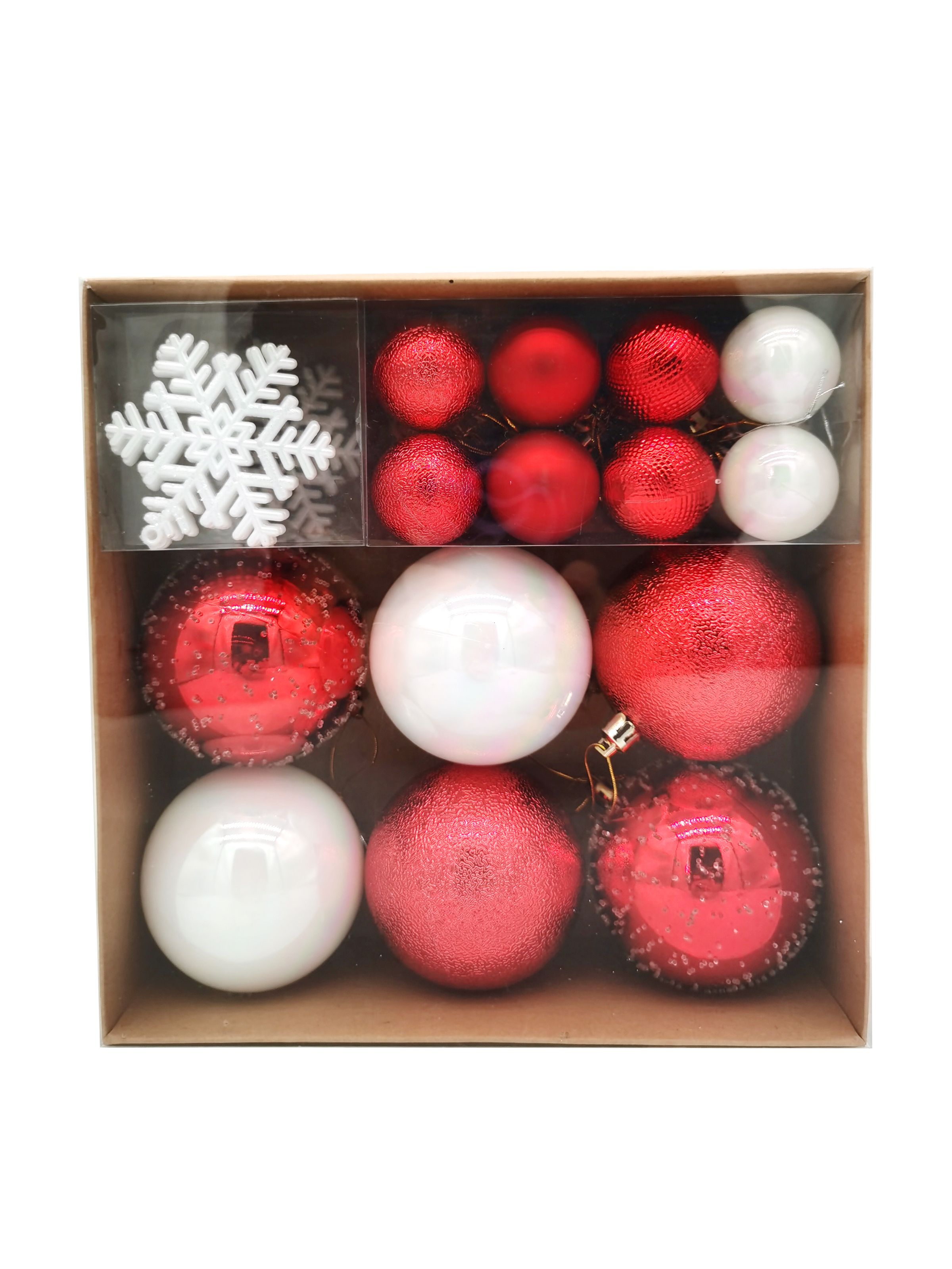 Украшение новогоднее Шар набор 30шт 8х24,2х24,2см арт.95130 по цене 