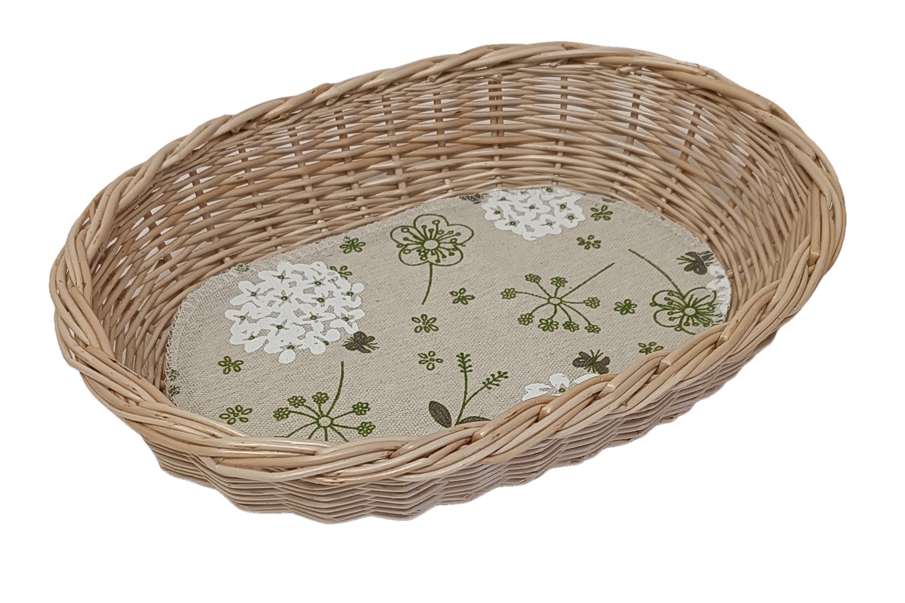 Корзина бутербродница с салфеткой плетеная 26x20см арт.ИНП65/с по цене 