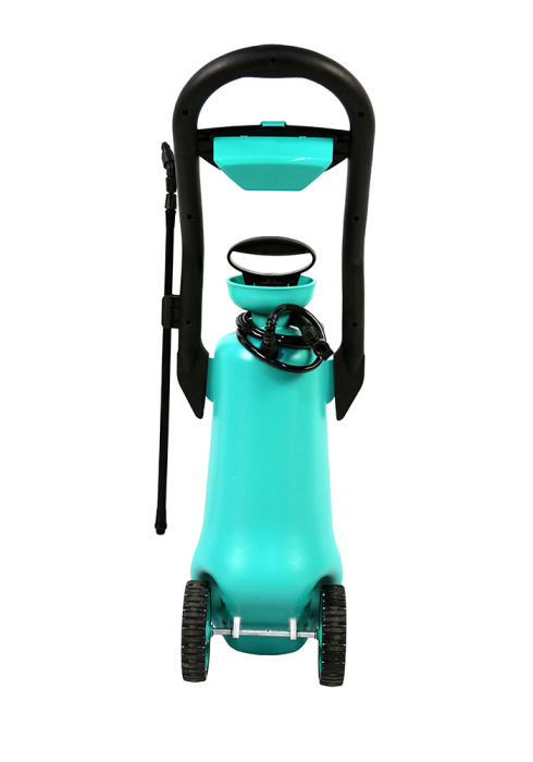 Опрыскиватель Штурм 12л с ручн насос шланг на колесах с кейсом для мелочей арт.3016-22-12 по цене 