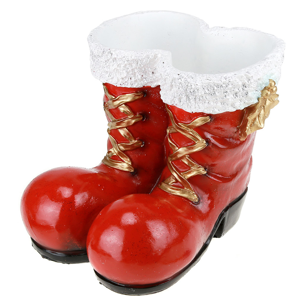 Фигура декоративная Ботинки Н-21см полистоун арт.F885 по цене 